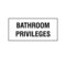Nevs Printed Chart Tape - Bathroom Privileges, PK3 NT-8 - alternate 1
